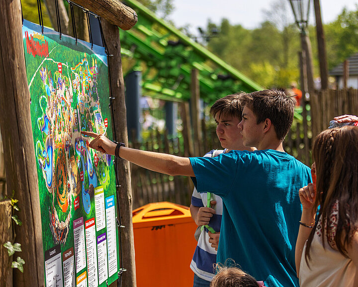 Plattegrond Avonturenpark Hellendoorn